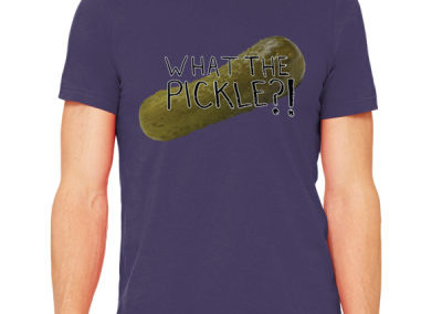 What the pickle design 1 t shirt mock up